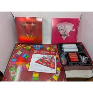 Hasbro Trivial Pursuit 40th Anniversary Ruby Edition Board Game 100% Complete!